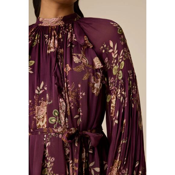 Hemant & Nandita Savi Ruffle Mini Dress - Picture 2 of 12